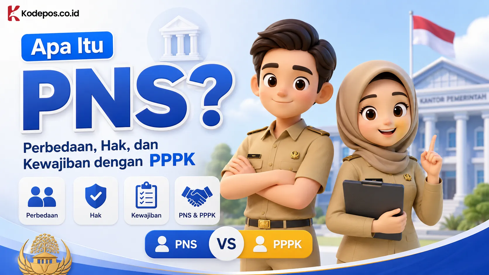 Apa Itu PNS? Perbedaan, Hak, dan Kewajiban dengan PPPK