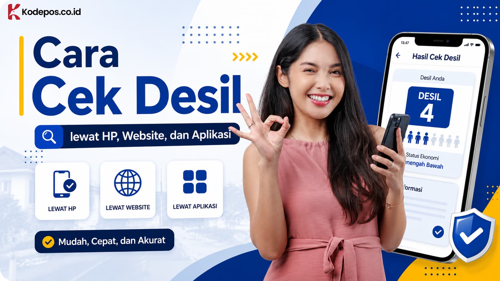Cara Cek Desil lewat HP, Website, dan Aplikasi