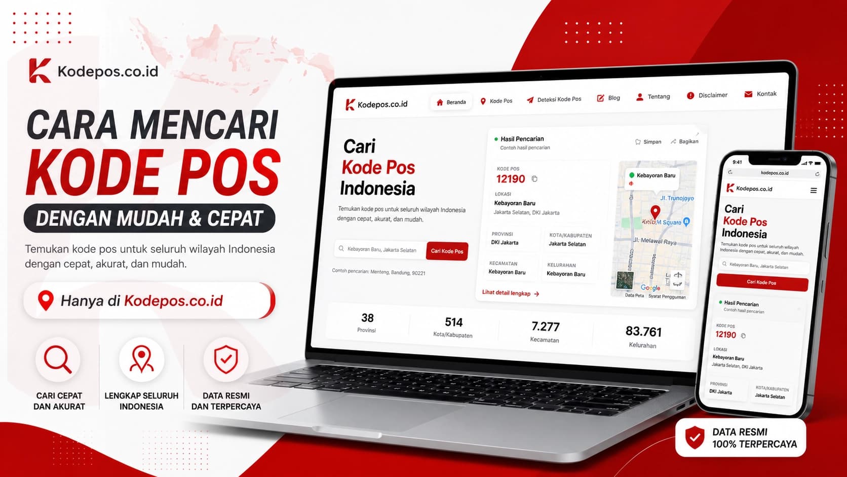 Cara Mencari Kode Pos Indonesia dengan Mudah