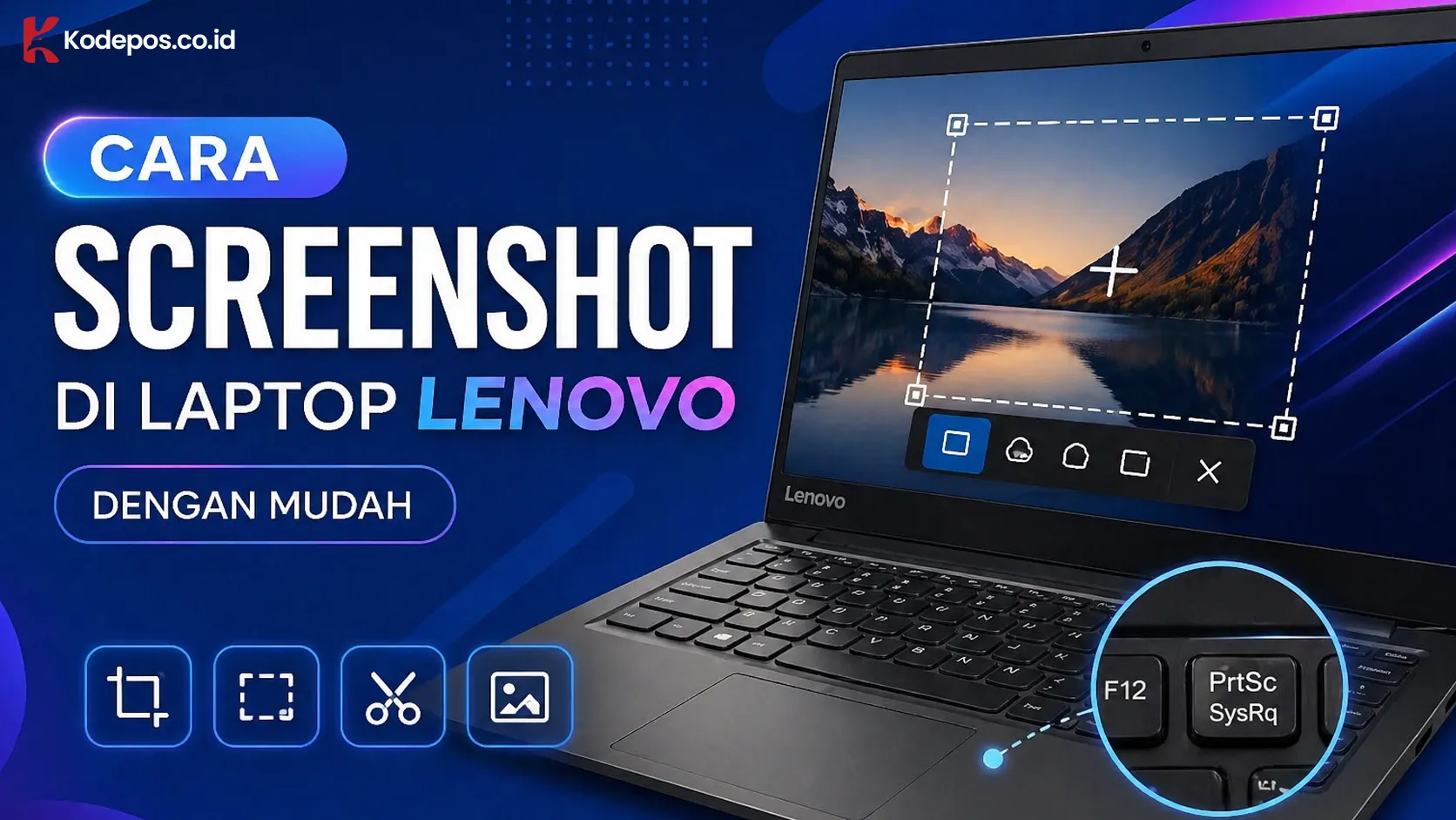 Cara Screenshot di Laptop Lenovo dengan Mudah