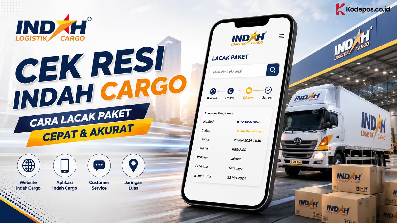 Cek Resi Indah Cargo: Cara Lacak Paket Cepat dan Akurat