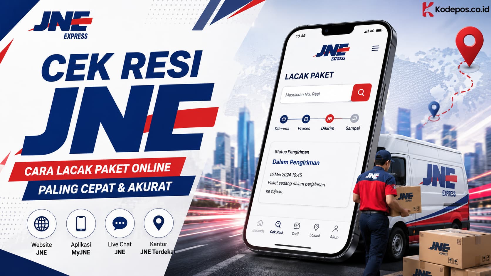 Cek Resi JNE: Cara Lacak Paket Online Paling Cepat & Akurat