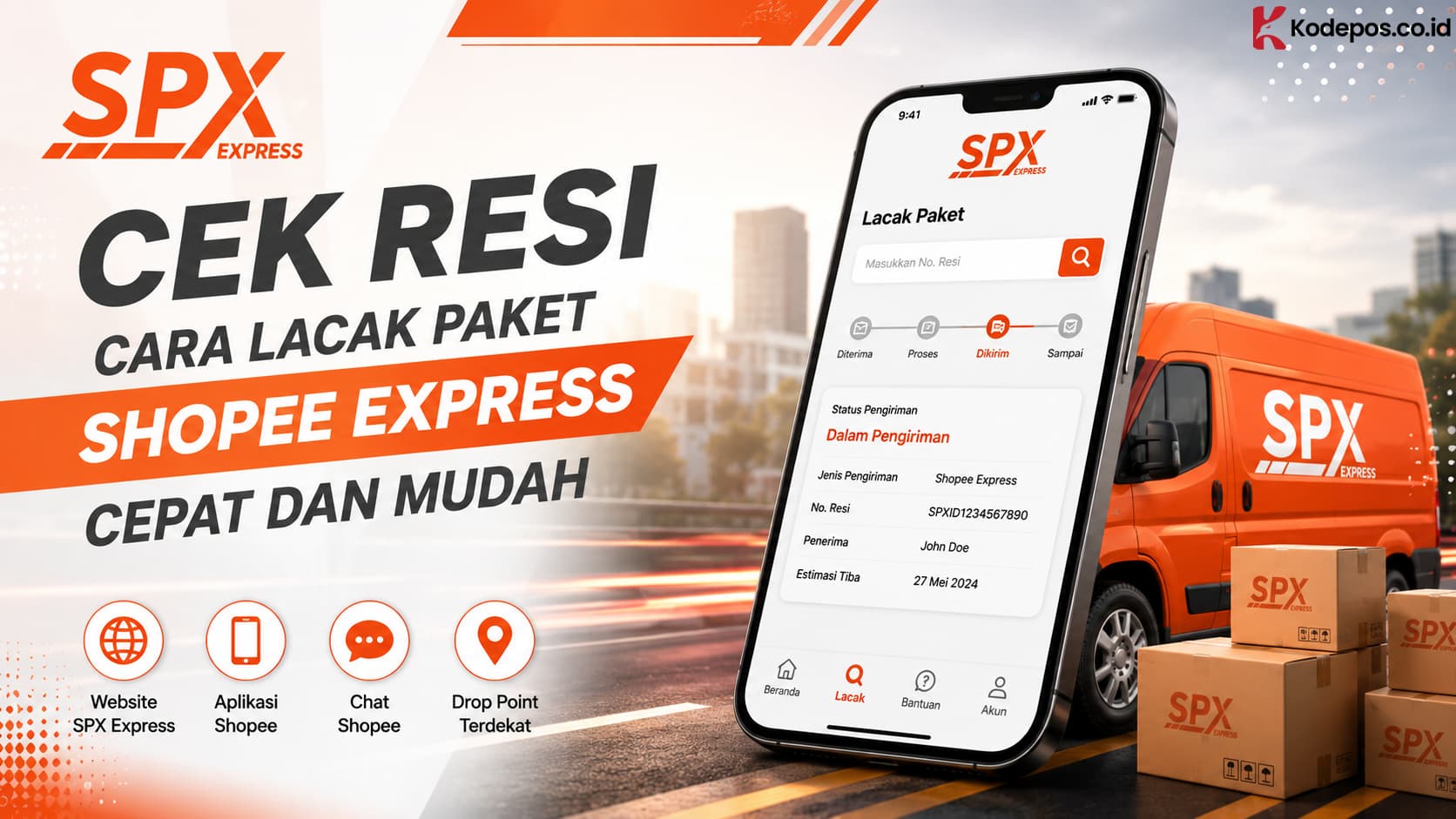 Cek Resi SPX: Cara Lacak Paket Shopee Express dan Mudah