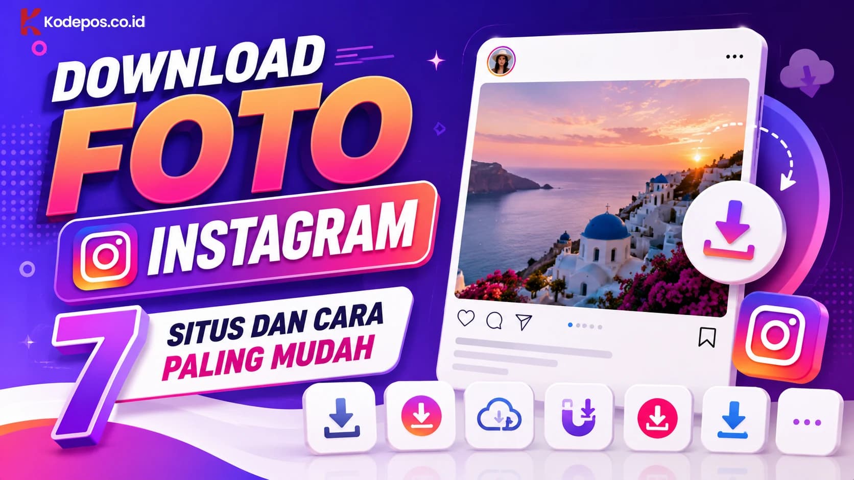Download Foto Instagram: 7 Situs dan Cara Paling Mudah