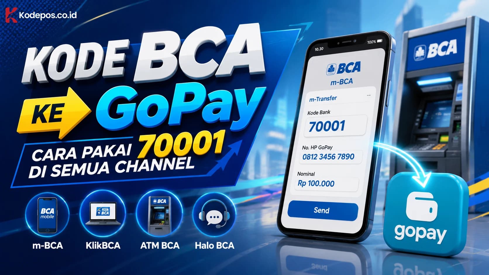 Kode BCA ke GoPay Terbaru dan Cara Top Up yang Benar