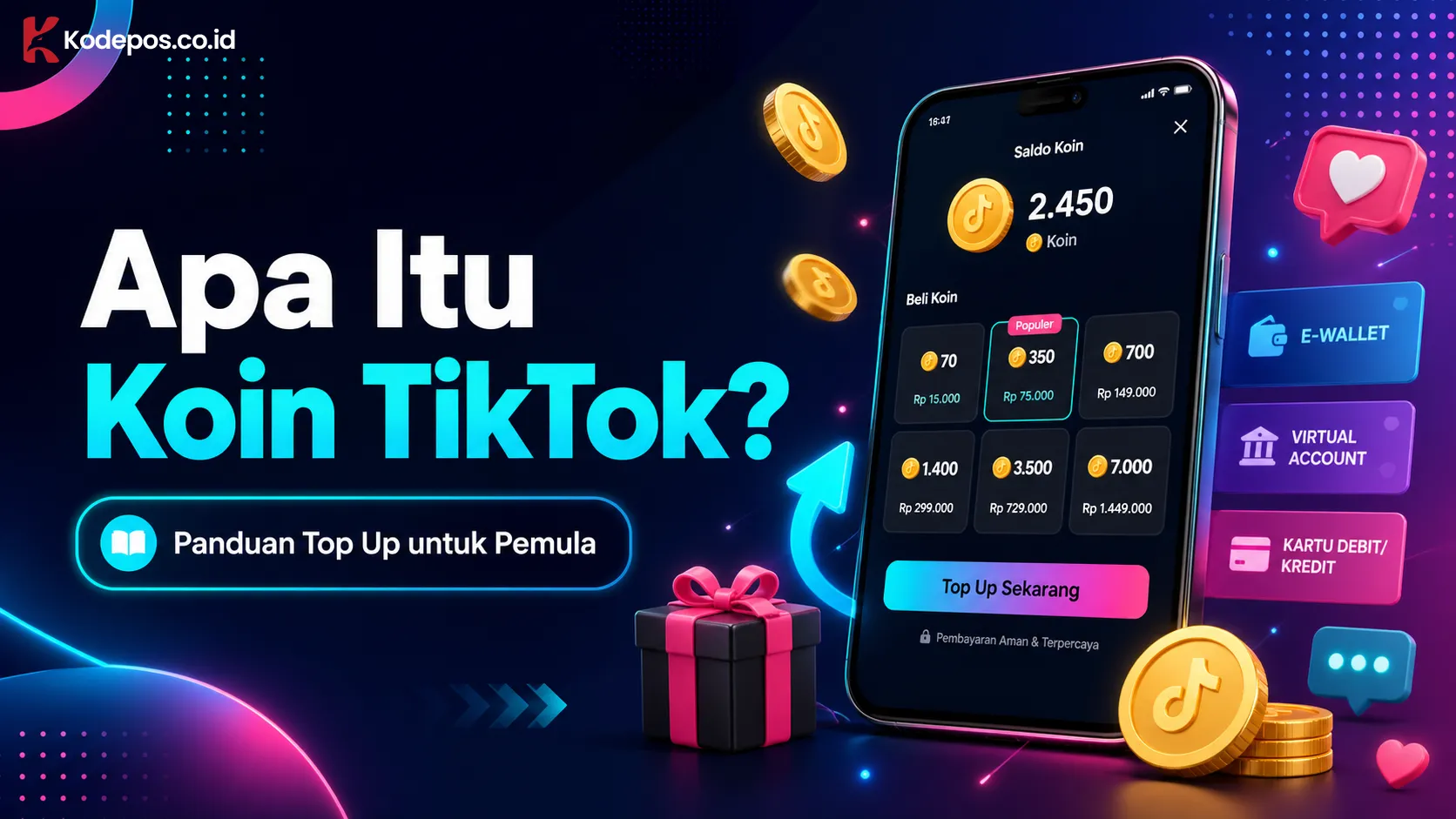 Apa Itu Koin TikTok? Panduan Top Up Koin TikTok untuk Pemula