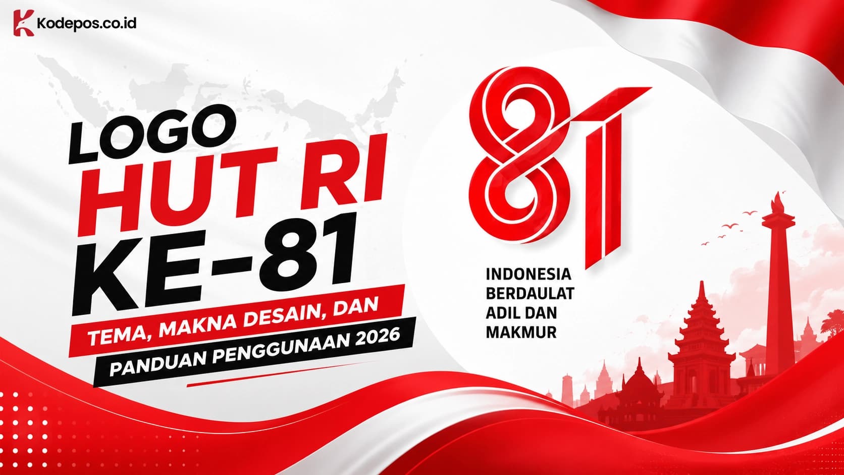 Logo HUT RI 81 Resmi: Download PNG, JPG, dan SVG