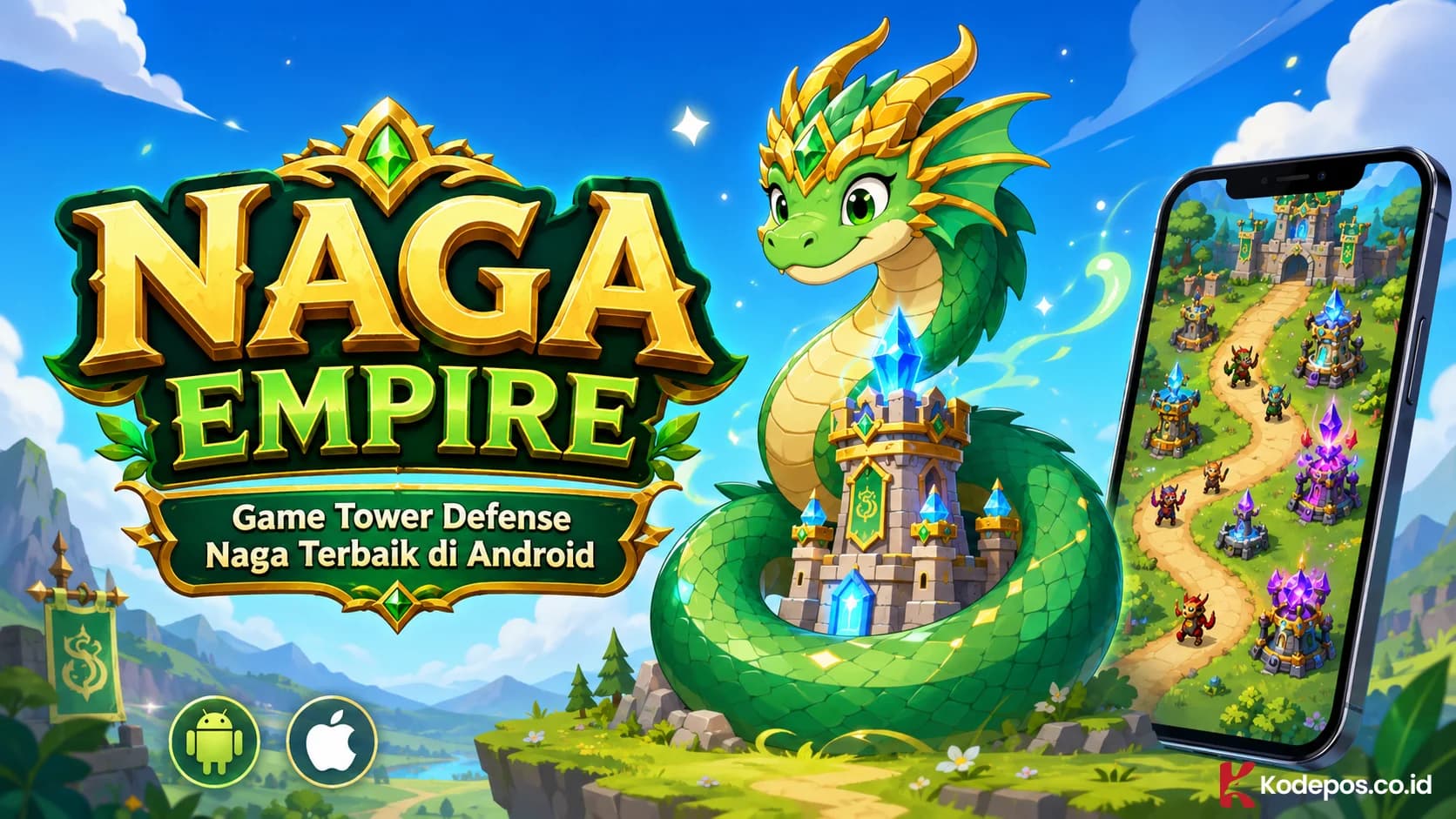 Naga Empire: Game Tower Defense Naga Terbaik di Android