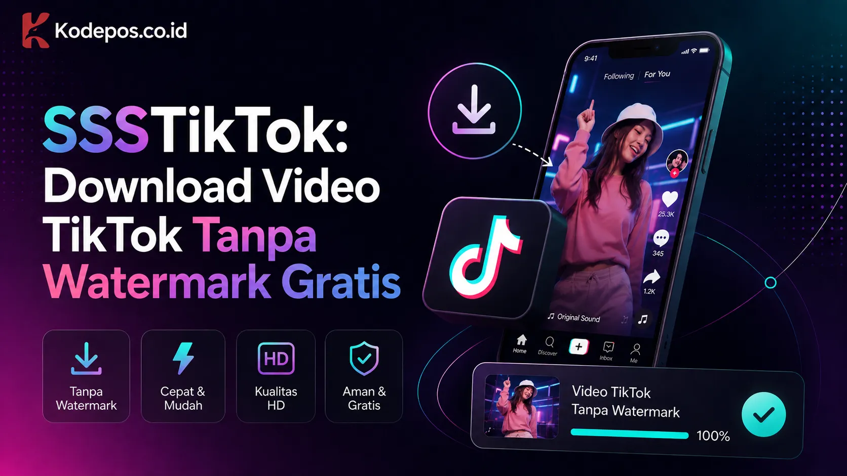 SSSTikTok: Download Video TikTok Tanpa Watermark Gratis