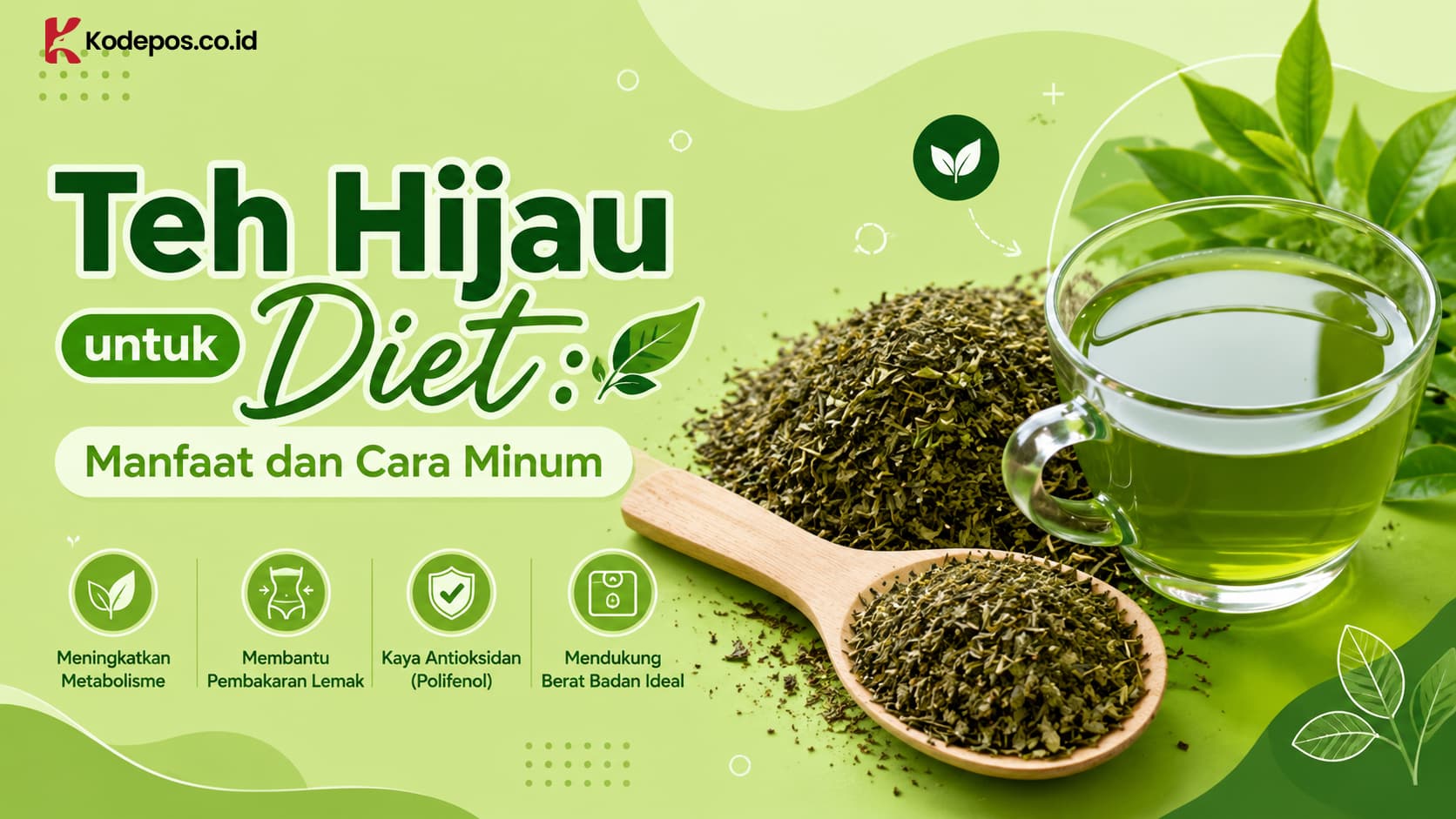 Teh Hijau untuk Diet: Manfaat dan Cara Minum