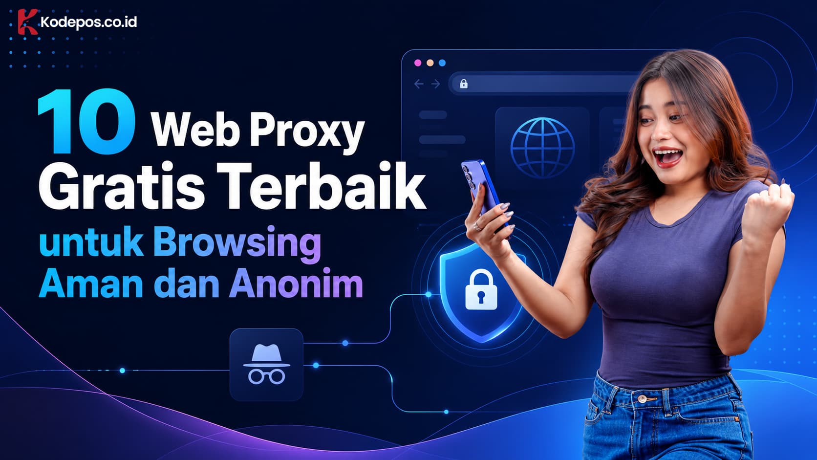 10 Web Proxy Gratis Terbaik untuk Browsing Aman dan Anonim