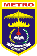 Lambang Kota Metro